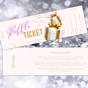 Loterijticket, Evenementticket, Digitale download, Prijs, Feest, Evenementviering, Liefdadigheidsevenement