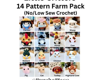 14 Pattern Little Critter Farm Pack