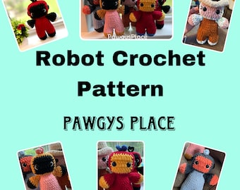 Low Sew Robot Crochet Pattern