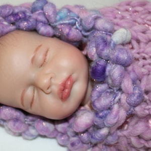 Gorgeous Newborn Baby Cocoon - Photo Prop / Hand Knitted Baby Cocoon / Baby Pod / Reversible / Beautiful Soft Texture / Reversible