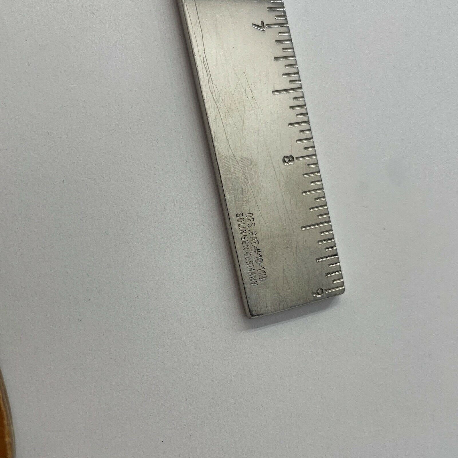 Vintage Solingen Germany Ruler / Letter Opener With Cowhide - Etsy