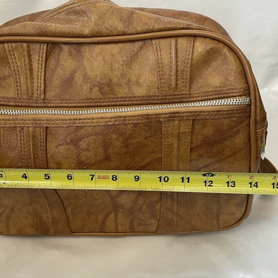 American Tourister Brown Leather Travel 