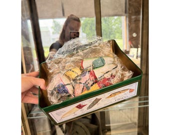 ヴィンテージ 60年代 プラスチック製釣りルアー型ストリングライト