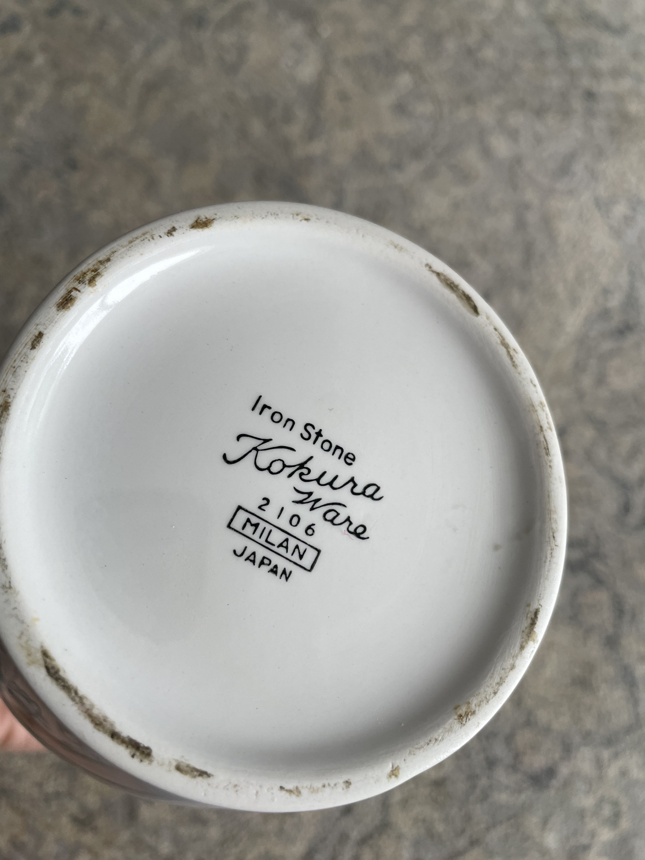 Vintage Ironstone Kokura Ware Teapot Etsy