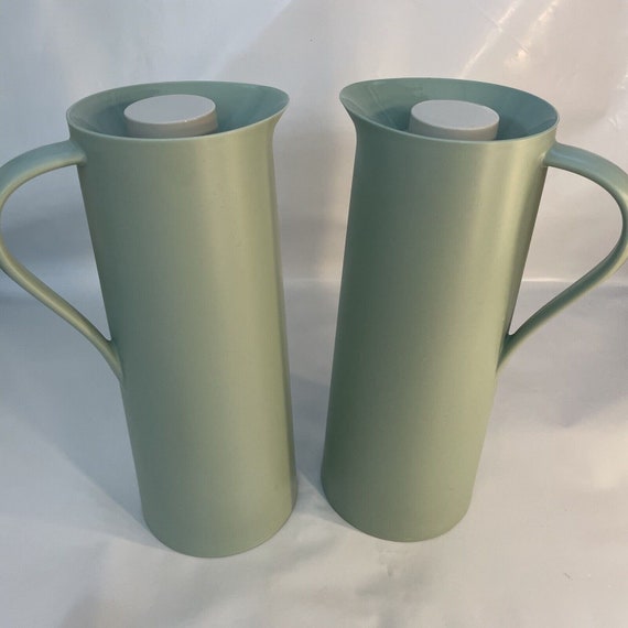 spleet smeren Snel Pair of 2 Tall Ikea Pitcher Thermos in Mint Green - Etsy
