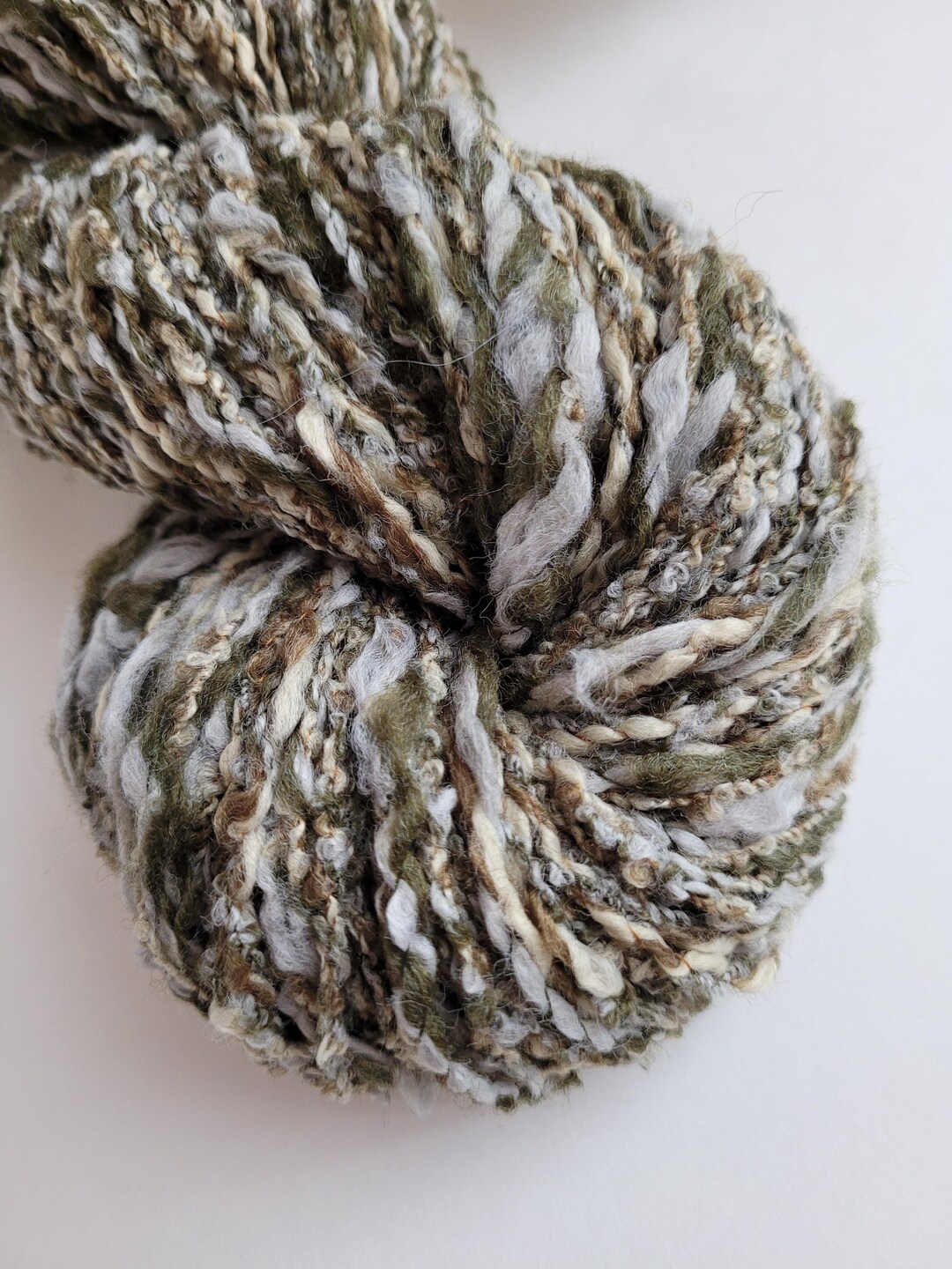 Macroalgae-fancy Wool Yarn,50gr /85yds,wool/polyester 60/40,DK Weight ...