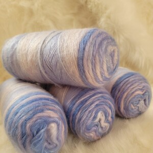 Pull skein mohair Yarns 100gr ,Art yarn,Mohair wool blend for knitting hat, scarf, sweater