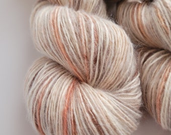 Alpaca cotton bowl yarn - Cotton/wool /alpaca, 3DK weight yarn, Hand Knitting Yarn-100gr