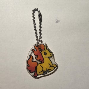 Charming Ponyta Look-Alike Keychain for Collectors