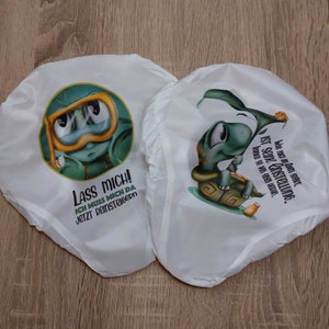 saddle protector, saddle cover, bicycle, saddle cover &quot;turtle, umbrella, stress, rain&quot;