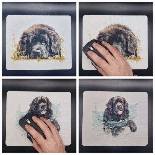 Mousepad, Neufundländer, Hund, XXL Gigant, Mauspad