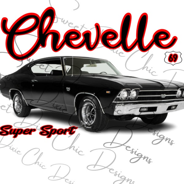1969 Chevy Chevelle SS png