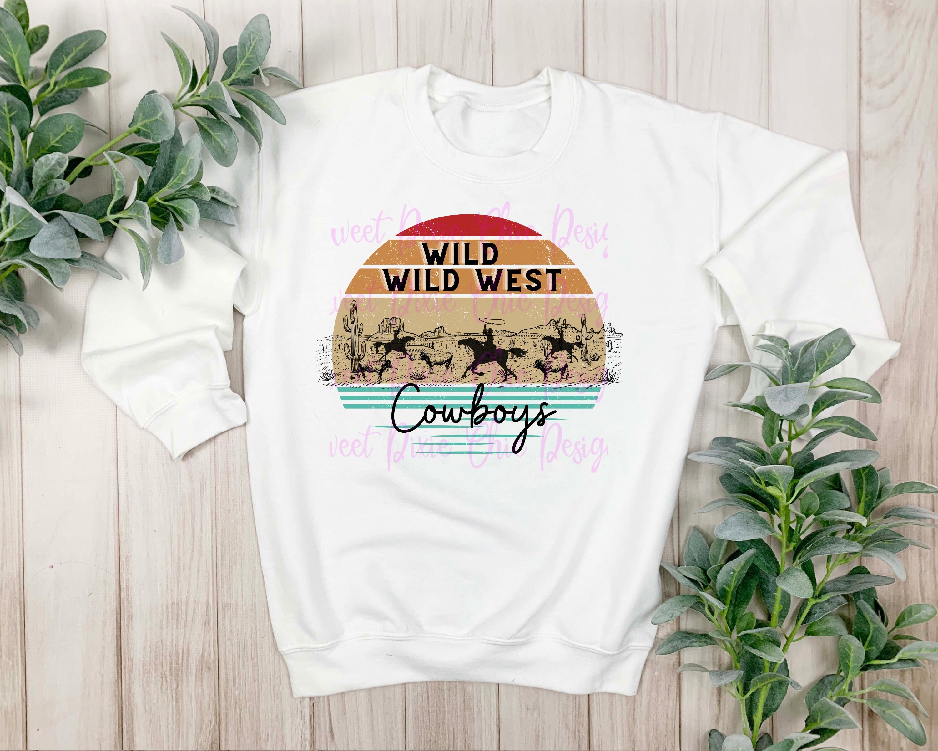 Cowboy Wild West Cattle Drive Western Png - Etsy