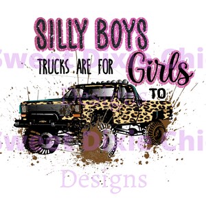 Square body chevy truck are for girls to leopard mudd truck