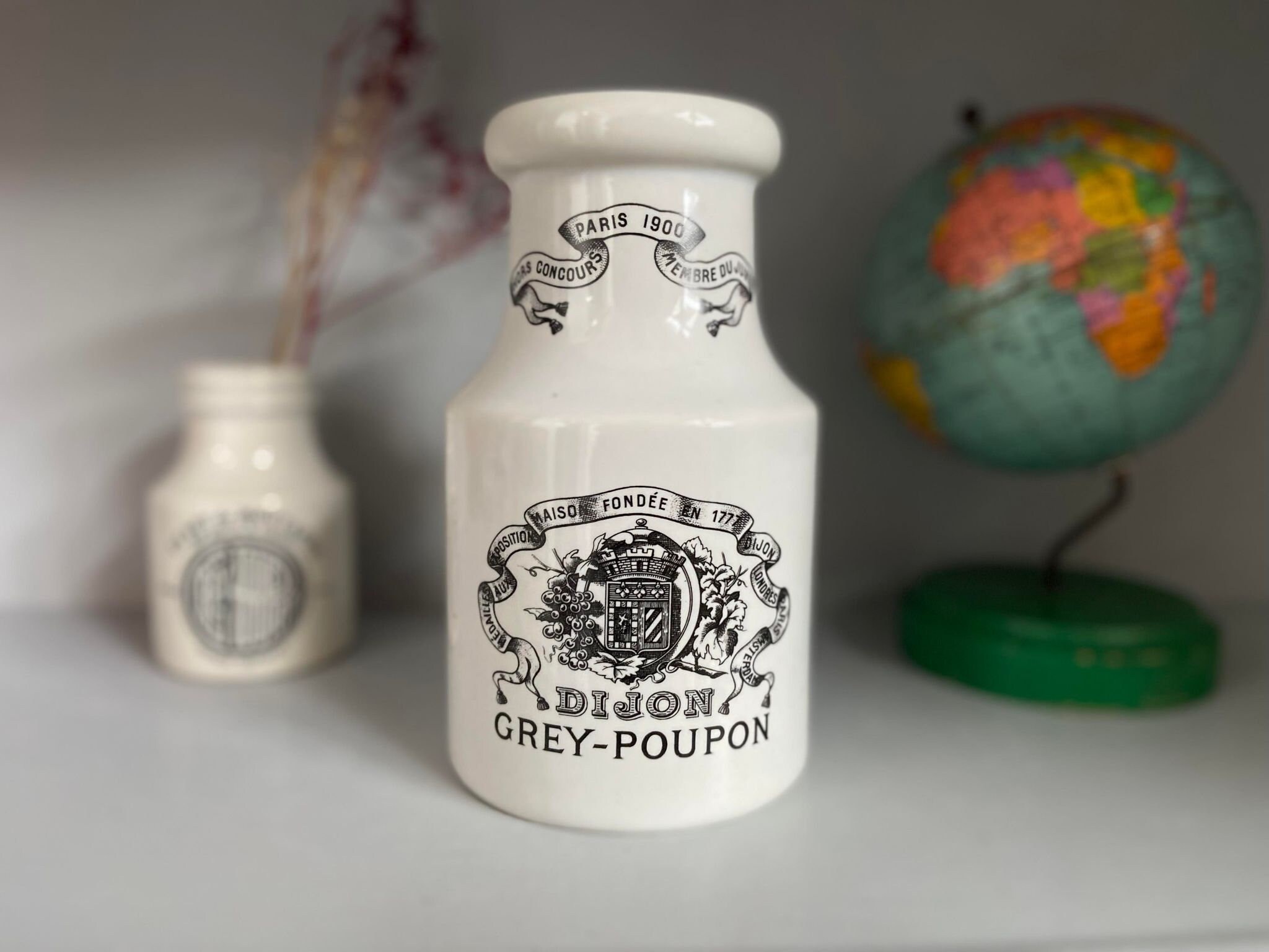 Dijon mustard pot - Etsy 日本