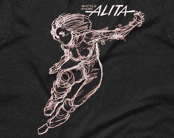 Camiseta Alita: Anjo de Combate Mangá 2