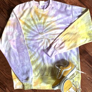 Tie dyed oversized long sleeve