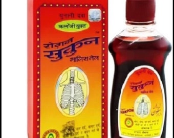 ROGHAN SUKOON Massage Oil Unani herbal products 500ml. Larger Pack