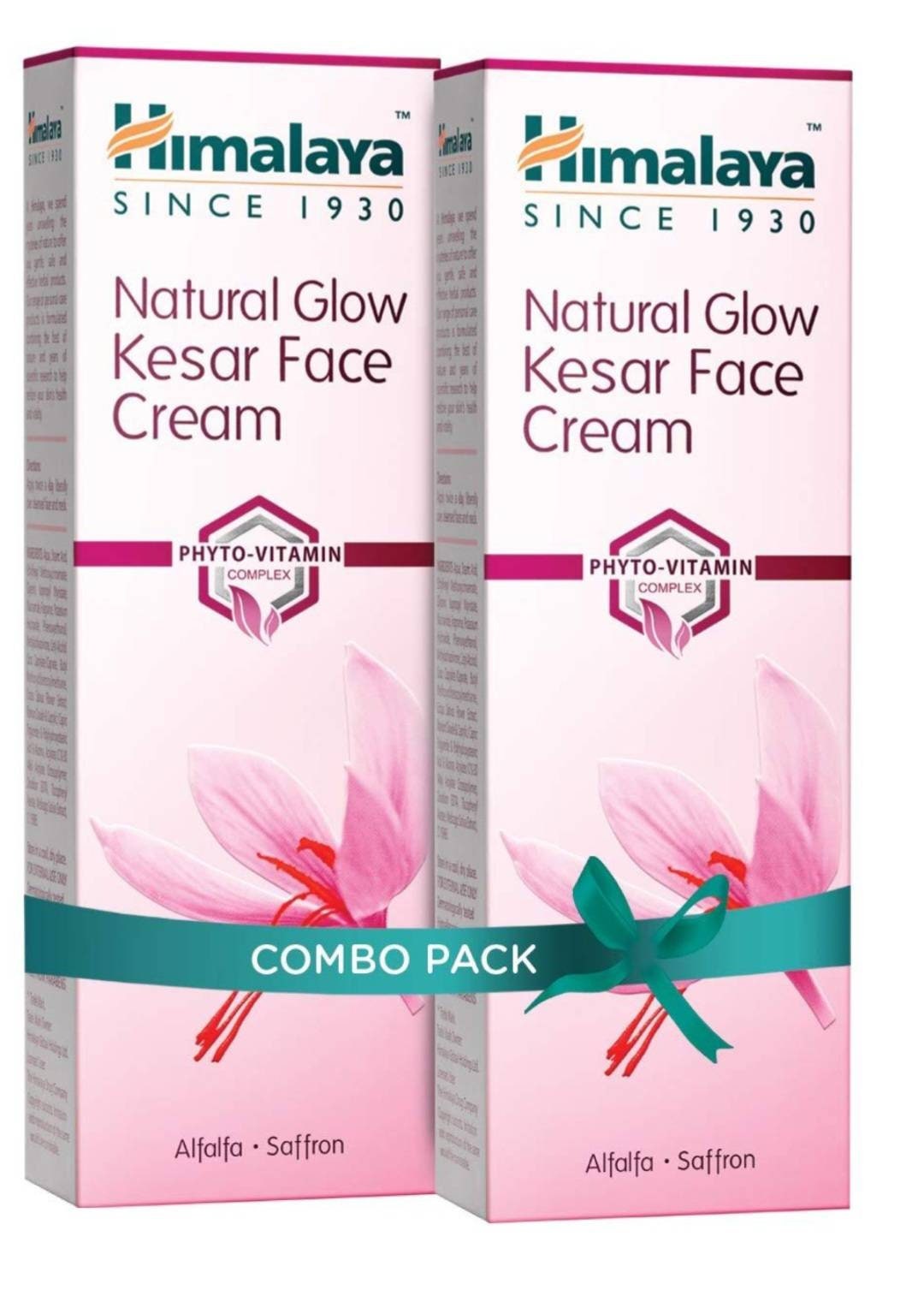 Himalaya Natural Glow Kesar Saffron Face Cream 50gx 2 Pack Etsy