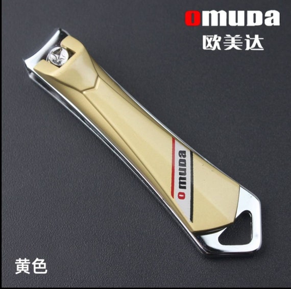 Omuda , Nail Clipper, Ultra Sharp Sturdy Fingernail and Toenail Clipper  Cutters, Stainless Steel Sturdy Nail Trimmer for Men and Women