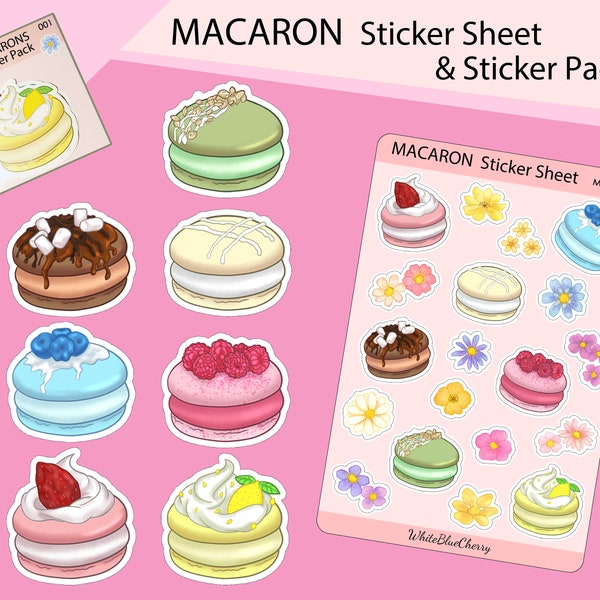 Kawaii Macaron Etsy