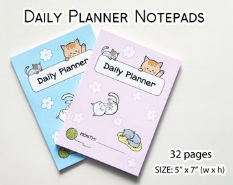Daily Planner Notepad Daily Desk Memopad Desk Pad Minimal To Do List Notepad  Desk Planner Tear-Off Sheet Daily To Do Planner Desk Memo Pad