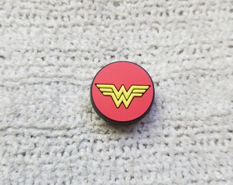 wonder woman croc charm