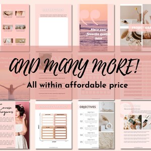Lead Magnet Ebook Self Love Journey Brandable Ecourse editable Canva ...