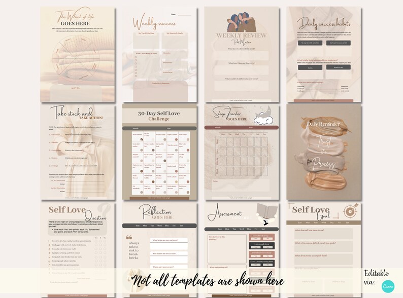 Done for You Self Love Journey Brandable Ecourse Lead Magnet Ebook ...