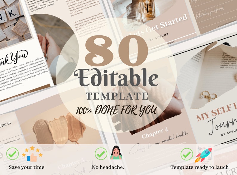 Done for You Self Love Journey Brandable Ecourse Lead Magnet Ebook ...