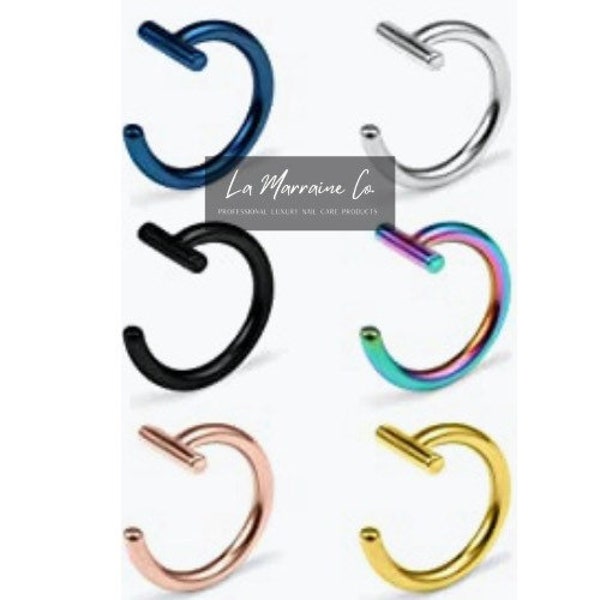 Stainless Steel Lip Cuffs | Lip Rings | No Piercing Necessary | Labret | Body Jewelry