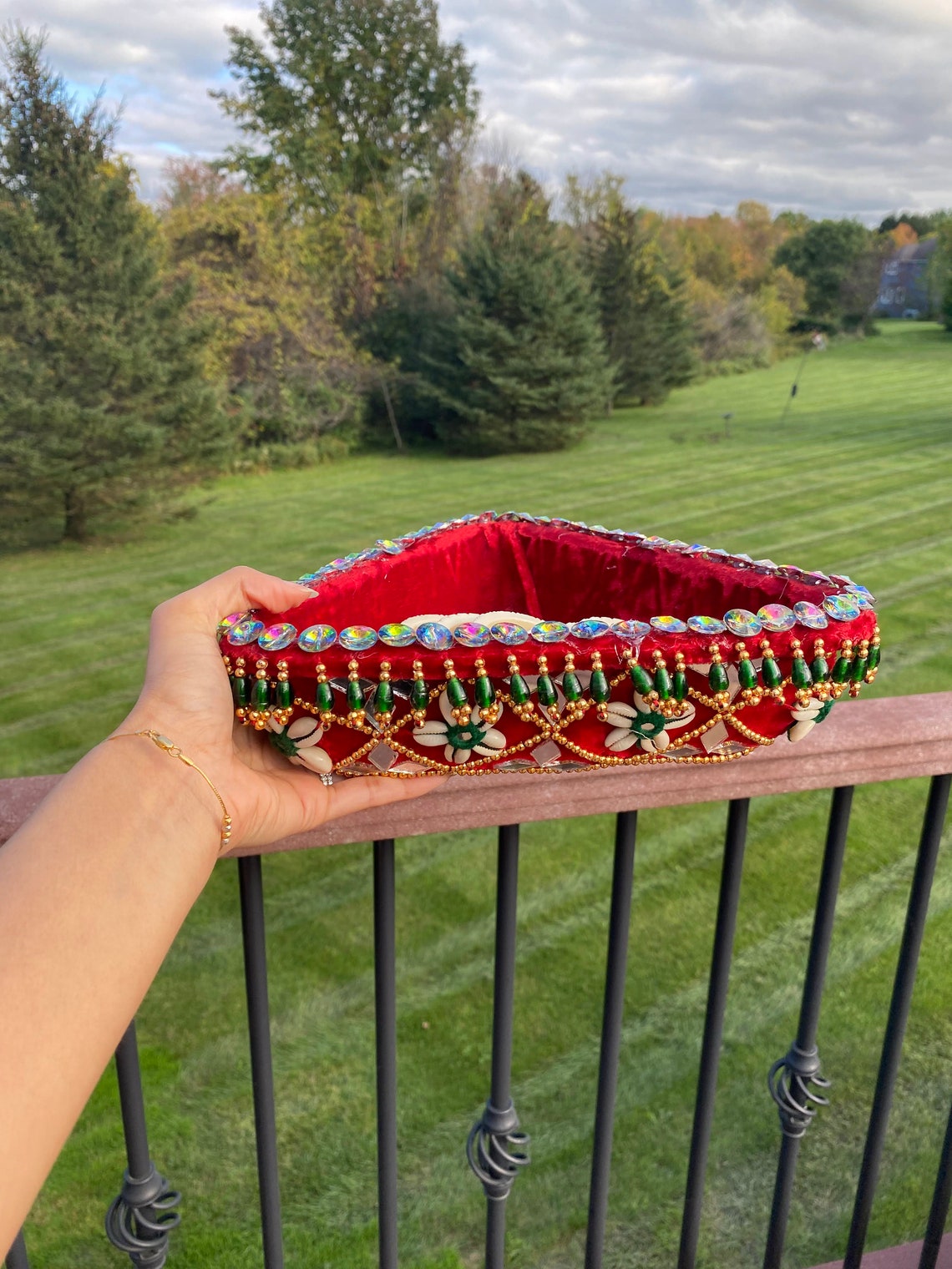 Indian Wedding Tray Unique Wedding Tray Triangular Tray Etsy