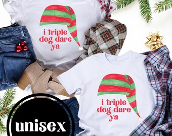A Christmas Story Shirt, I Triple Dog Dare You, Shirt Ideas for Christmas, A Christmas Story Shirt Ideas, Gift Ideas for Christmas