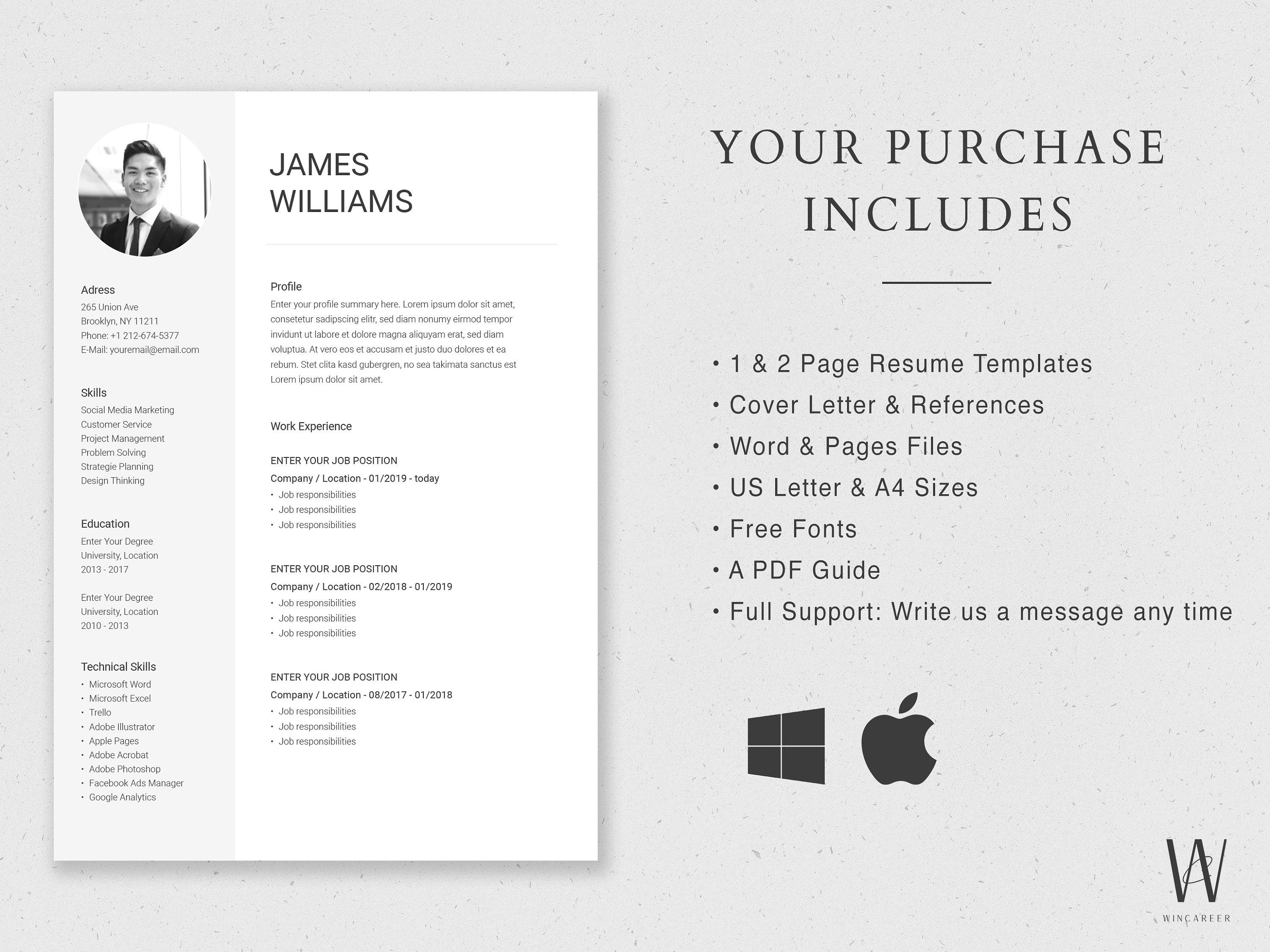 Resume Template CV Template Professional Resume Template Word top-5-resume-formats-for-freshers-standard-cv-format-format-cv-resume