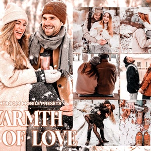 12 Mobile Lightroom Presets, Warmth Of Love Mobile Preset, Romance Filter, Blogger Preset DNG Presets, Lifestyle Preset, Instagram Presets