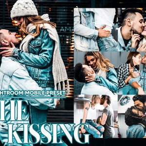 18 Mobile Lightroom Presets, The Kissing Mobile Preset, Romantic Filter, Blogger Preset DNG Preset, Lifestyle Preset, Instagram Presets Love