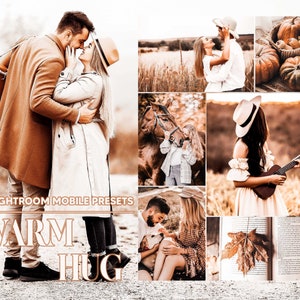 12 Mobile Lightroom Presets, Warm Hug Mobile Preset, Love Filter, Blogger Preset DNG Presets, Lifestyle Preset, Instagram Presets Autumn