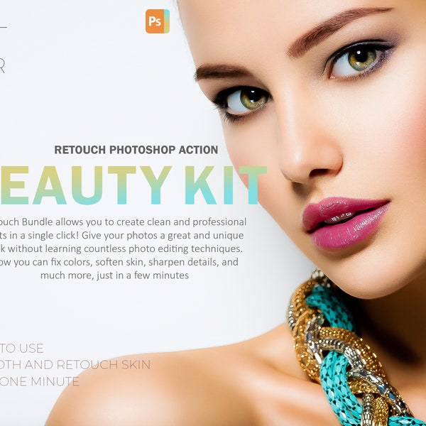 16 Photoshop Actions, Beauty Kit Ps Action, Perfect Skin ACR Preset, Makeup Ps Filter, Portrait And Lifestyle Theme For Instagram, Blogger