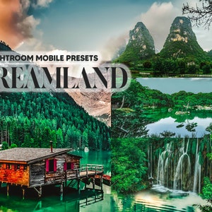 35 Mobile Lightroom Presets, Dreamland Mobile Preset, Landscape Filter, Blogger Preset DNG Presets, Lifestyle Preset, Instagram Presets