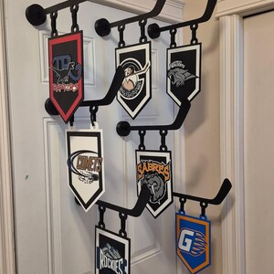 Magnetic Locker Room Hockey Team Banners - Customized
