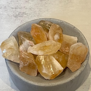 Raw Citrine Crystals | Citrine | Citrine | Crystal Cluster | Energy Stone | Energy Crystal