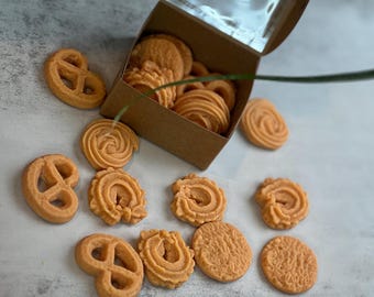 Cera di soia profumata ai biscotti / Aromi per dessert fatti a mano