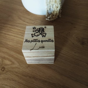 Customizable milk tooth box