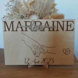 cadeau marraine OU parrain personnalisé