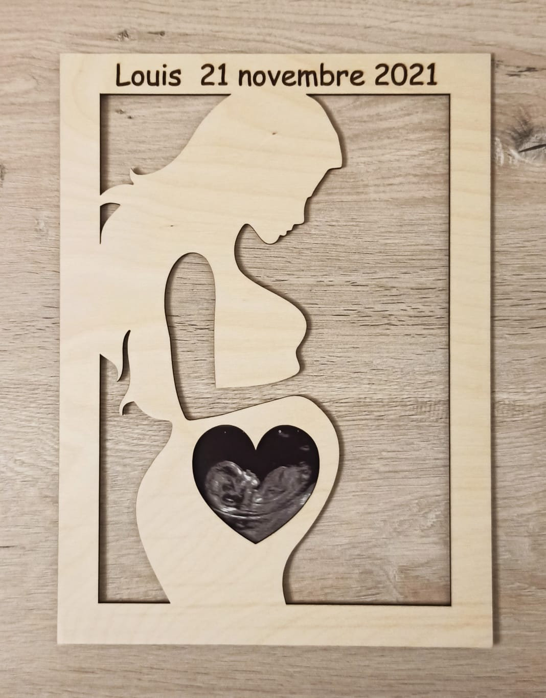 Cadre Naissance Pour Echographie