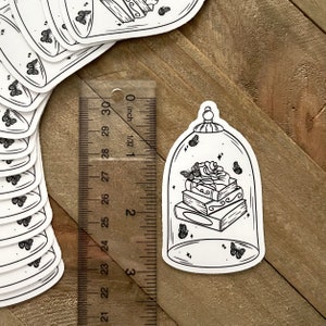 The Enchanted Book Stack Bookish Sticker Kindle Case - Etsy