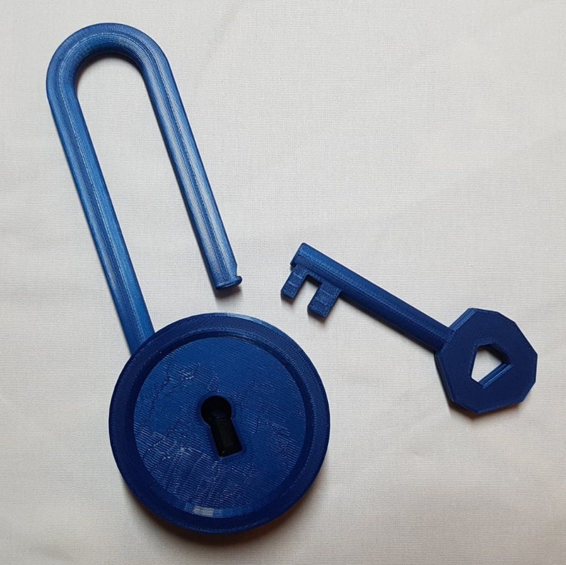 Hello Neighbor working Lock and Key Etsy