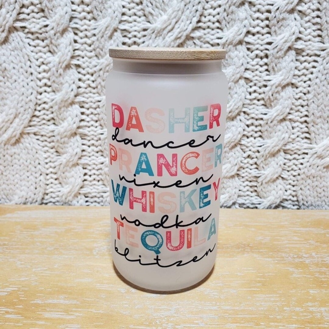 Dasher Dancer Prancer Vixen Whiskey Vodka Tequila Blitzen - Etsy