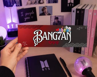 Bangtan Inspired Kpop Bumper Sticker: Korean Pop Vinyl Decal