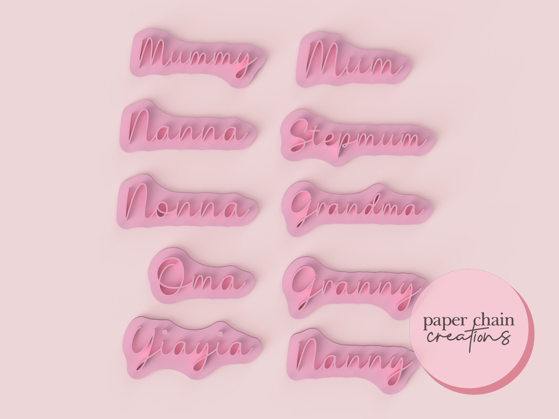Mother's Day Name Embossers Etsy Australia
